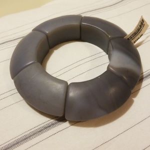 Natural semi precious stone bracelet adjustable